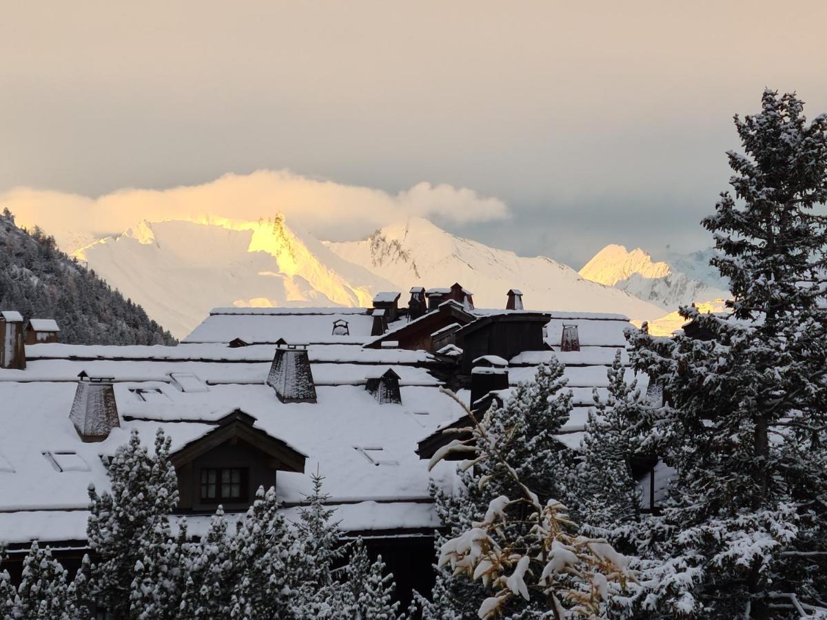 Arc 1950 Appartement De Standing Refuge Du Montagnard, Vue Incroyable Sur Le Montblanc, Skis Aux Pieds Acces Spa Et Piscine Les Arcs  외부 사진