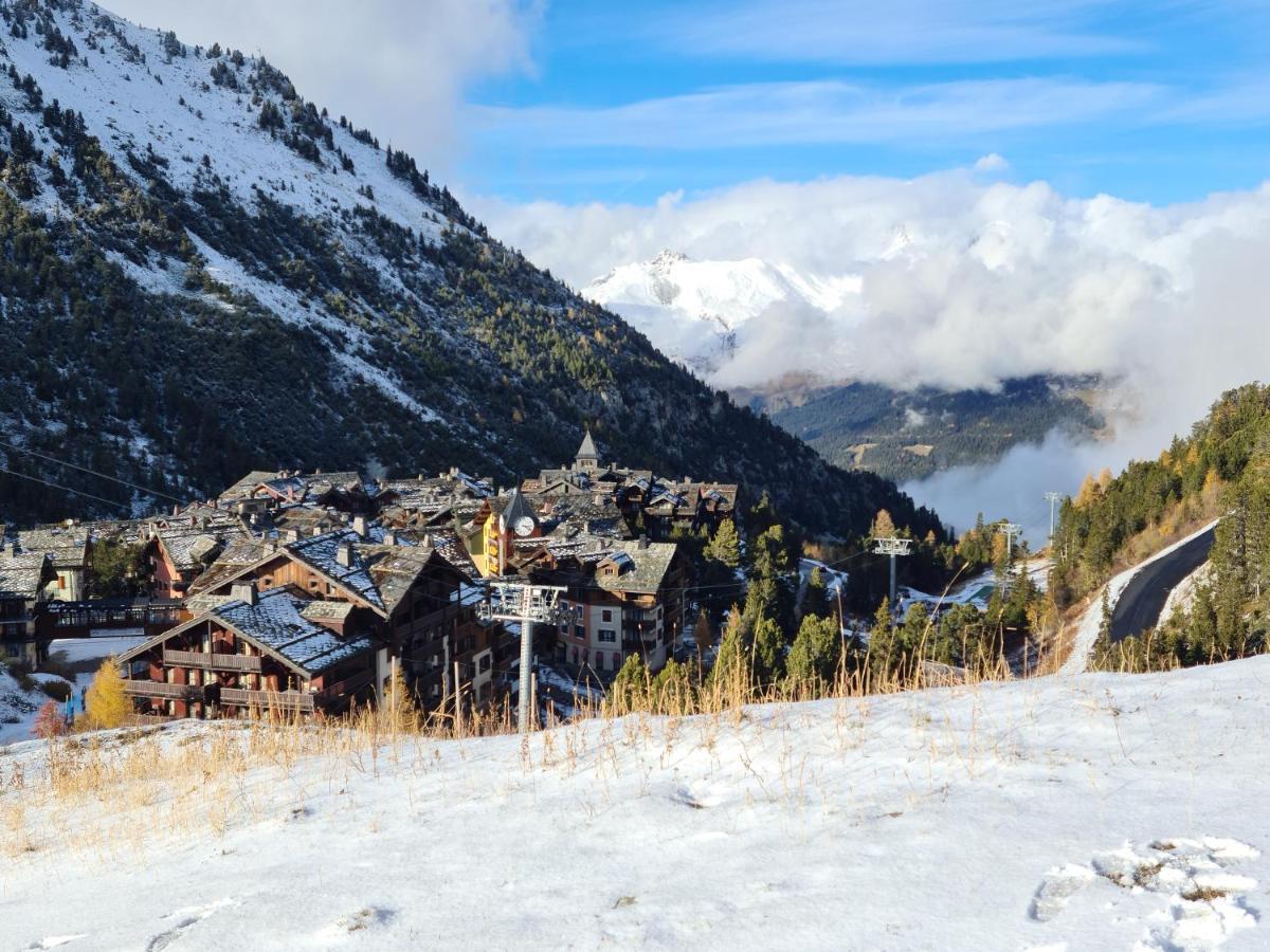Arc 1950 Appartement De Standing Refuge Du Montagnard, Vue Incroyable Sur Le Montblanc, Skis Aux Pieds Acces Spa Et Piscine Les Arcs  외부 사진
