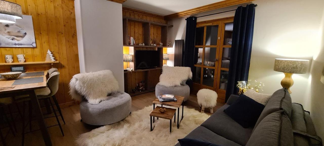 Arc 1950 Appartement De Standing Refuge Du Montagnard, Vue Incroyable Sur Le Montblanc, Skis Aux Pieds Acces Spa Et Piscine Les Arcs  외부 사진