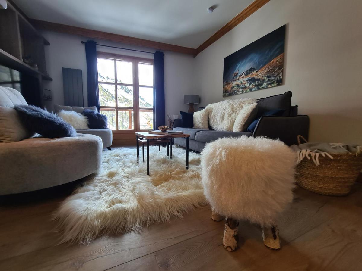 Arc 1950 Appartement De Standing Refuge Du Montagnard, Vue Incroyable Sur Le Montblanc, Skis Aux Pieds Acces Spa Et Piscine Les Arcs  외부 사진