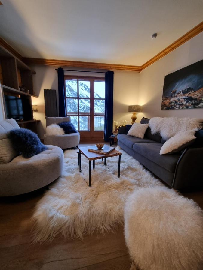 Arc 1950 Appartement De Standing Refuge Du Montagnard, Vue Incroyable Sur Le Montblanc, Skis Aux Pieds Acces Spa Et Piscine Les Arcs  외부 사진