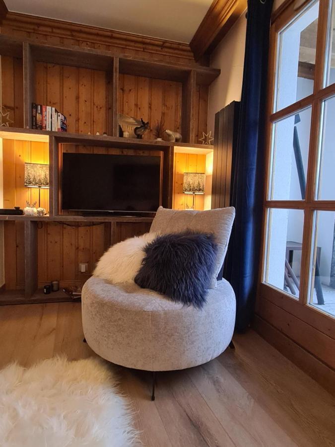 Arc 1950 Appartement De Standing Refuge Du Montagnard, Vue Incroyable Sur Le Montblanc, Skis Aux Pieds Acces Spa Et Piscine Les Arcs  외부 사진