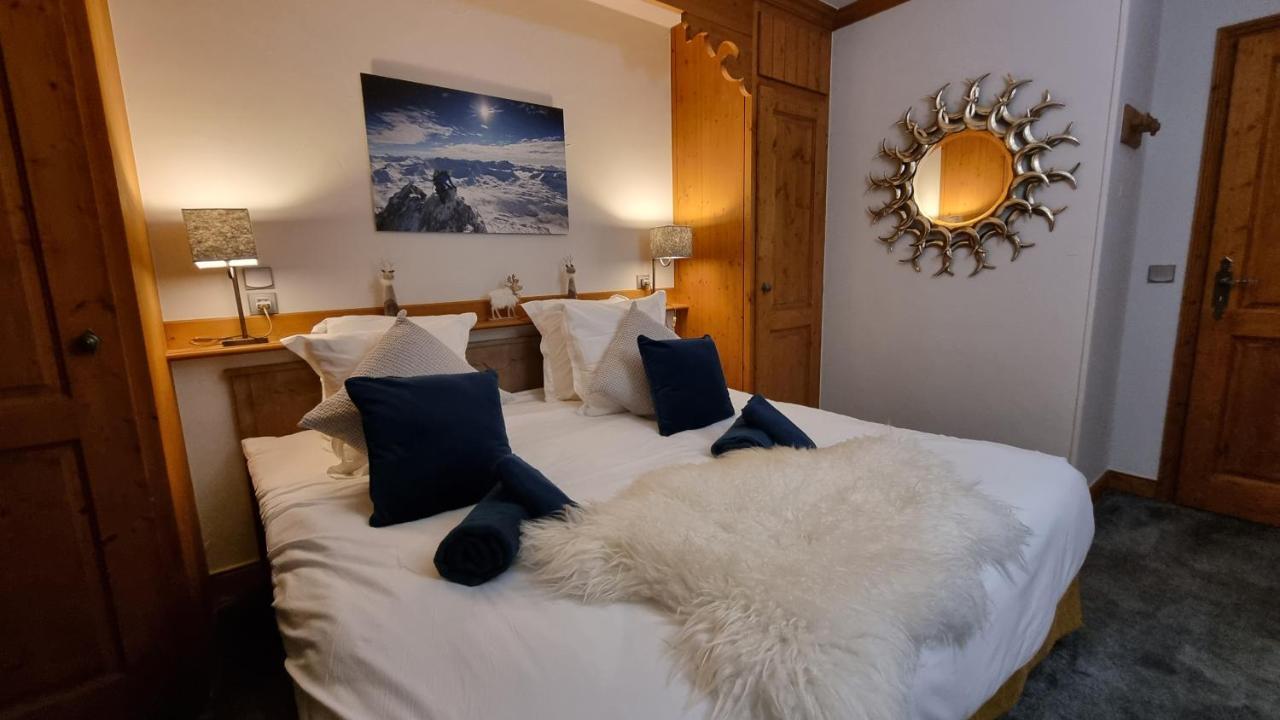 Arc 1950 Appartement De Standing Refuge Du Montagnard, Vue Incroyable Sur Le Montblanc, Skis Aux Pieds Acces Spa Et Piscine Les Arcs  외부 사진